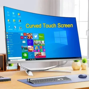 24 Inch All in One PC Desktop Computer DDR4 RAM 16GB 512GB SSD I3 I5 I7 OEM Business Gaming Touch Screen All in One PC Computer