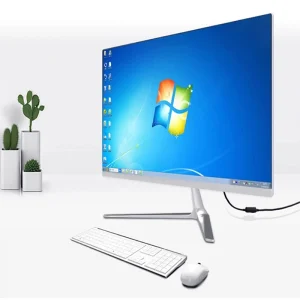 24 Inch Business Office Pc Desktop Computer Full Set Monoblock All in one