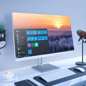 24 Inch Core I7 I9 Gaming PC Full Set All in One Desktop Computer