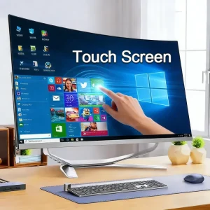 24 Inch Curved Core I7 I5 I3 16GB DDR4 Touch Screen All in One Computer Business Usage