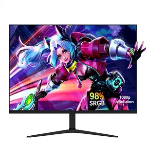 24-inch Computer Monitor Desktop HD E-sports Borderless LCD 144Hz 2ms Response 250cdm2 Brightness 1000:1