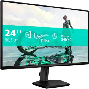 27/24 Inch Monitor 144Hz/75Hz 2K Flat Screen Frameless Ultra-Narrow Connection Desktop Computer USB/DVI Series