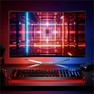 27 Inch All in One Curved PC i5 12th Gen Dedicated Graphics GTX1650 Desktop Gaming PC