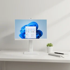 27 Inch All-in-One PC Core I7 16GB DDR4 RAM Intel UHD Graphics 730 Windows 10 11 SSD IPS Display Gaming Desktop Computer UPS