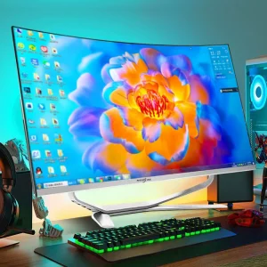 27 Inch All in One PC Core I7 16GB RAM 512GB SSD OEM AIO Desktop Computer Monoblock All in One PC With UPS Battery