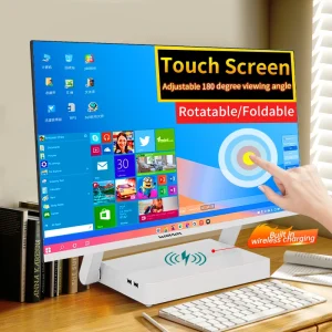 27 Inch Core I3 I5 I7 Touch Screen Gaming Computer Desktop All in One PC Computer for Office