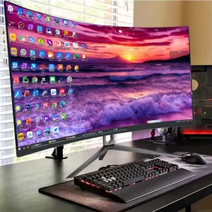 2K 4K Curved 21.5 23.8 27 32 Inch LCD Monitor IPS Desktop LED 144Hz 165Hz Gaming Monitor