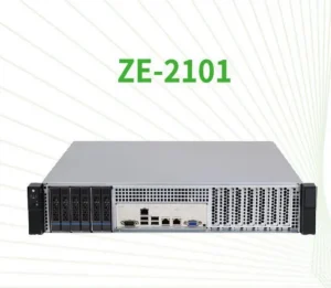 2U Industrial Computer Case 430mm Depth E-ATX Motherboard Server Chassis with Fans and Backplance