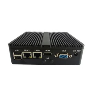 3 Years Warranty Fanless Mini PC Desktop J4125 Win10 Linux Dual RS232 Dual LAN M Sata SSD Industrial Desktop Computer