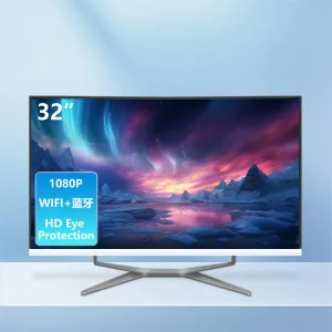32″ Core I9 PC Gamer Monoblock Curved Monitor 64 GB RAM 1TB SSD AIO Computer All in One PC Gaming