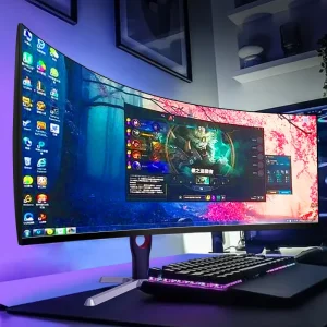 32 Inch 2K QHD HDR 240Hz 1ms FreeSync Premium Pro VESA Audio In Out 2.1 Monitor for Gamers