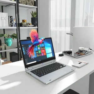 360 Degree Foldable 11.6 Inch 6GB 128GB SSD N4020 N5030 Processor Touch Screen 360° Flipped Office Notebook
