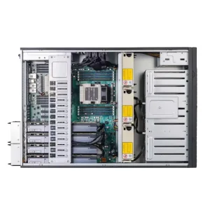 4 GPU Servers with Dual CPU Xeon Gold LGA 3647 Portable 4U GPU AI Server Case Computer Server with 3090 GPU Cards