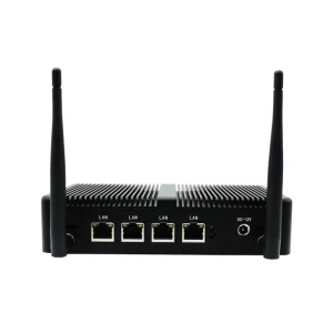 4*LAN I211 Router Mini PC Quad Core Celeron J1900 CPU for Pfsense Firewall Digital Signage Appliance Micro Computer