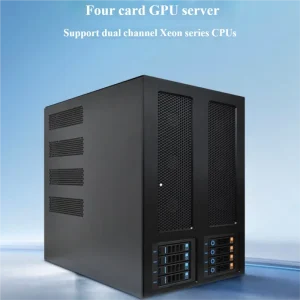 4 Way GPU Workstation Server for AI and Large Model Computing AI GPU Server Supporting 4 GPUs A100 H100 4090 5090 PRO6000