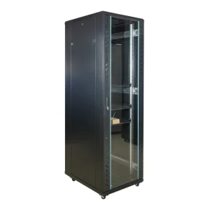 42U Metal Server Network Cabinet 19 Inch Floor Standing DVR Data Center Internet Telecom Server Rack
