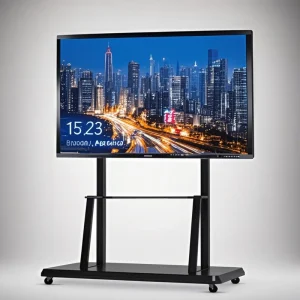 43 55 65 75 Inch1080 FHD Electronic Whiteboard All in One Pc Smart Interactive Flat Panel Stand Advertising Display