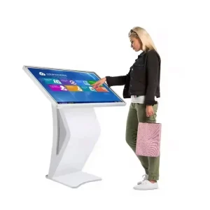 43″ Shopping Mall Advertising Self Service Computer All in One PC DDR3 SSD Windows 10 Interactive Digital Signage Touch Kiosk