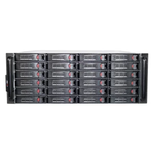 4U Industrial Computer Chassis Rackmount Case with 24 HDD Bays Hot Swap CCTV Storage Server in Stock
