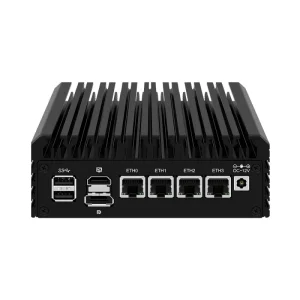 4×2.5Gbe Fanless Micro Mini Computer Intel Celeron N5105 Firewall Mini PC VPN Router Intel I226V Nics