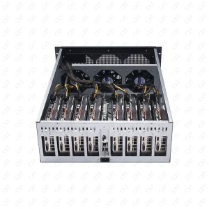 5.2cm Spacing 8 Graphics Cards Rack Server Case 4u GPU Case Computer