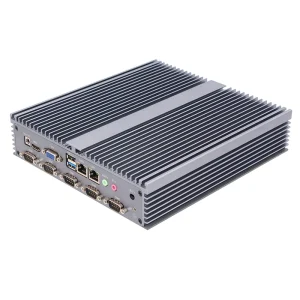 6 RS-232 Serial Port Industrial PC Intel J1900 Quad-Core Fanless System Wide Temperature Industrial Computer Machine Monitoring