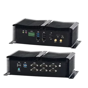 6xCOM Embedded Industrial PC Core I5 10200H I7 10750H 10850H Dual Lan 3xHD GPIO 4G SIM Rugged Mini Computer for Factory Machine
