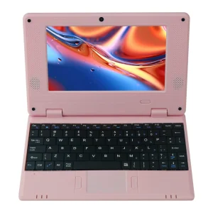 7 Inch Android 12.0 A133 Quad Core Mini Laptop 2GB RAM 32GB ROM Pocket Computer English Keyboard for Kids Education
