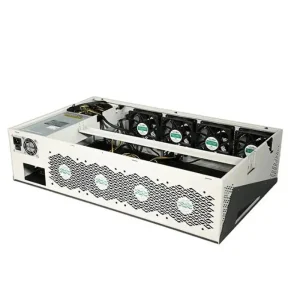 70MM 8 GPU Server Case with Display Screen B75 Motherboard 8 GPU Computer Server Chassis Support 3070 3080 3090
