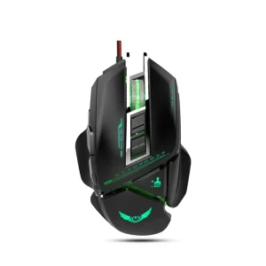 7d Wired Optical Game Moue Macro Programable Definition Pro Gaming Mice Detachable Balancing Counter Weight Adjustable DPI