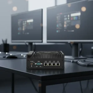 8 Core Mini Industrial PC Embedded Windows 10 System RS232 8GB DDR5 RAM 256GB SSD Available AU US CN New Industrial Computer
