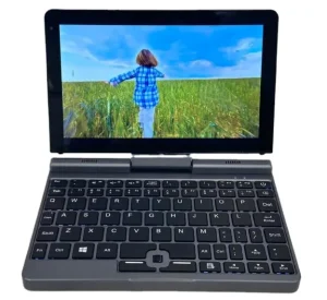 8 英寸 迷你笔记本电脑 DDR5 Win10/Win11 2 合 1 学生上网本 超薄便携式 触摸屏 商务笔记本电脑