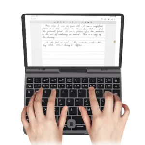 8 Inch 360 Degree Rotating Touchscreen 2 in 1 Convertible Laptop Yoga N100 DDR5 12G WIFI6 BT5.2 Easy Carry English