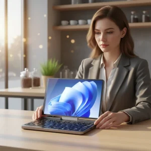 8 Inch Metal Pocket Laptop Intel N95 CPU 12GB RAM+1TB ROM Touch Screen Tablet PC Portable Handheld IPS English