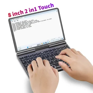 8 Inch Mini Pocket Laptop Tablet 12GB RAM Mini Touch Screen Notebook WIFI6 BT5.2 Custom LOGO Portable Laptop