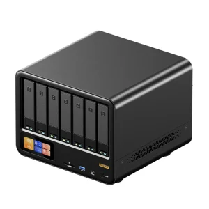 8845HS Mini PC Gaming OCuLink eGPU Support 6 Bay NAS Storage Dual 2.5G 10G SFP+ Network Card Windows 11 Desktop PC