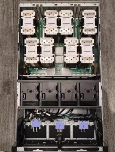 8GPU V100 16gb SXM2 NVLink GPU Complete Server with 192GB DDR4 Memory 1.92TB SSD V100 8GPU Server Workstation