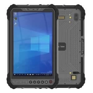 8inch Intel Handheld Rugged Windows 10 Z8350 4GB 64GB Industrial Tablet PC 2D Barcode Scanner UHF Wi Fi Mobile Computer