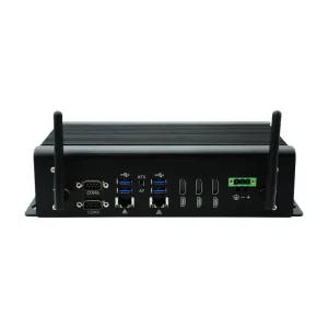 9-36V Power Core I7 9750H Portable Fanless Industrial PC 3xHD 4k Display 6COM RS232/485 Embedded Linux Ubuntu OPN OS Computer PC