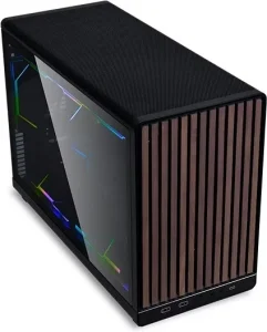 A3 Wooden Steel MATX Small Case Micro Form Chassis Collaboration M ATX ITX Desktop Gaming Case PC Computer