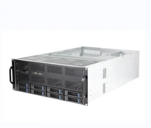 AI GPU 4U Server Deepseek UPS Smart Home Large Storage 8 Bay Hotswap HDD Rack Server