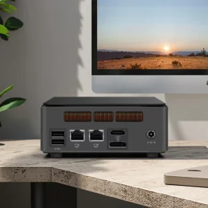 AI Intel Ultra5-125H 14-Core 18-Thread 4.5GHz PCIe4.0 SSD DDR5 Arc Graphics 28W TDP Windows Linux Mini Gaming Desktop