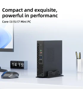 AI Mini PC Intel Core Ultra 7 165H 16 Core Next Generation High Performance Desktop Computer for Business Office & Gaming
