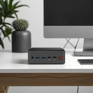 AI PC Intel Core Ultra 7 155H 16 Cores 22 Threads 2×2.5G LAN 2xPCIE4.0 2xDDR5 Win 10 11 Desktop Gaming Mini Computer WiFi6