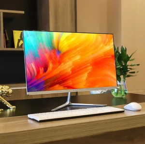 Desktop Computer 21.5″ All in One Pc Core I5 I7 With Wifi 8GB RAM 128GB 256GB SSD Win10 OS 21.5 Inch AIO Computer