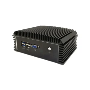 AISTONE Barebone Mini PC Firewall 2 Core 2980U CPU 2*Lan 1G RJ45 4*SFP DDR4 MSATA 4G or WIFI SIM Router