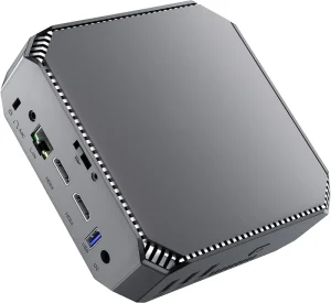 AK2plus Mini PC 12th Intel Alder Lake N95 8GB RAM 256GB PCIE SSD Mini Computer Win 11 Pro Mini Desktop PC
