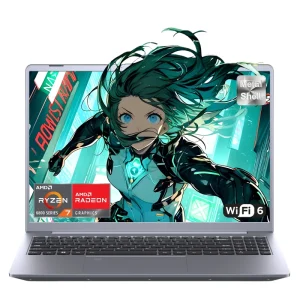 笔记本电脑 AMD R7-6800H 15.9英寸 2.5K高清 32GB DDR5 512GB 1TB固态硬盘 便携式游戏笔记本电脑