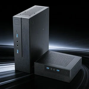 AMD Ryzen 5 3500U DDR4 RAM Barebone Mini PC Shell for Gaming and Industrial Control with AI 2COM