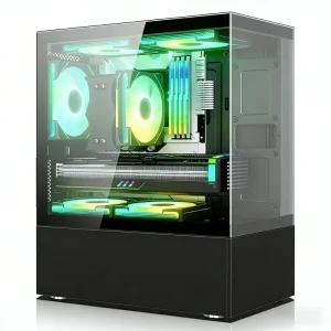AMD Ryzen 5 3500X RX 550 4G 16GB 512GB SSD Fast High Performance Budget Gamer Custom Tower Stationary Computer